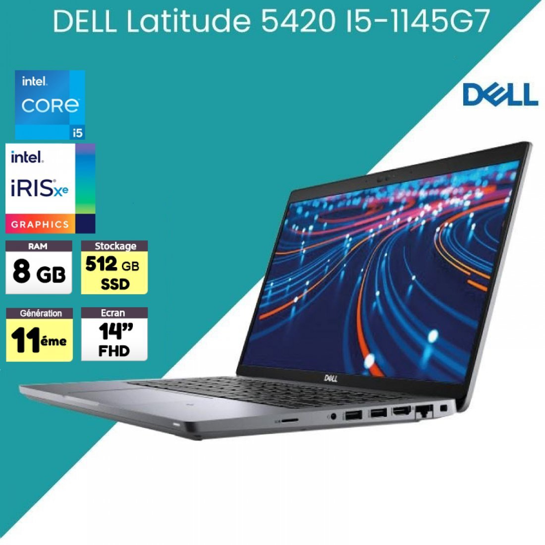 Dell Latitude 5420 Core I5 1145g7 11th Generation 3846